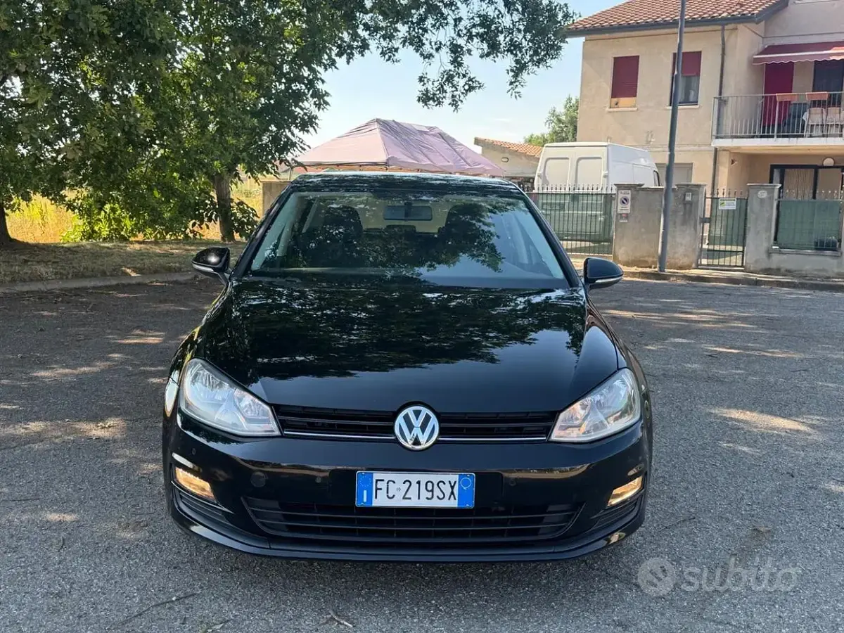 Usata VW Golf VII Trendline 90 CV (66 kW) 2016 Nero Berlina