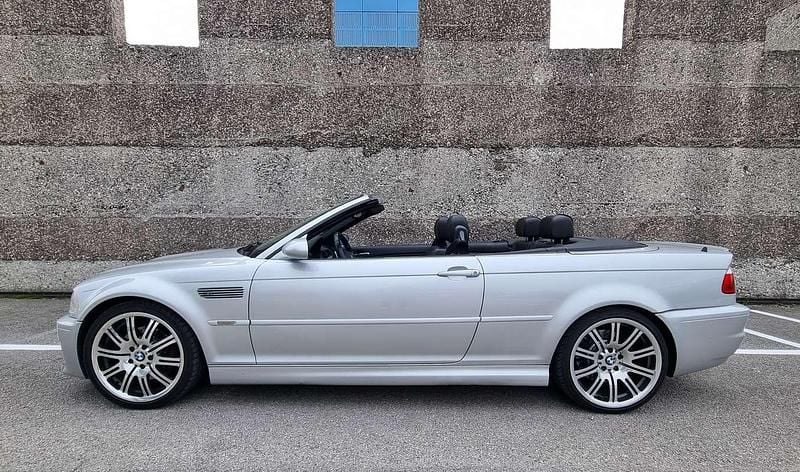 Usata BMW M3 343 CV (252 kW) 2002 Argento Cabrio