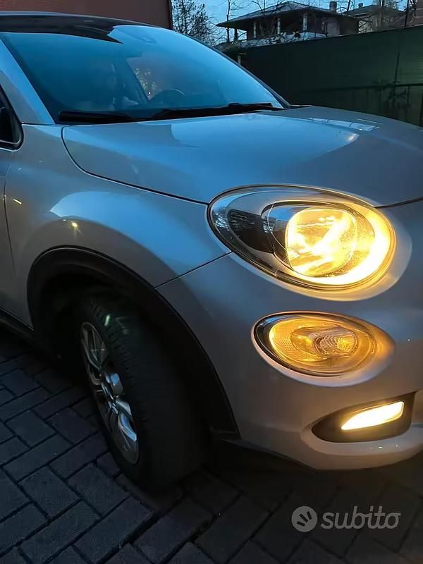 Usata Fiat 500X 140 CV (102 kW) 2015 Grigio SUV