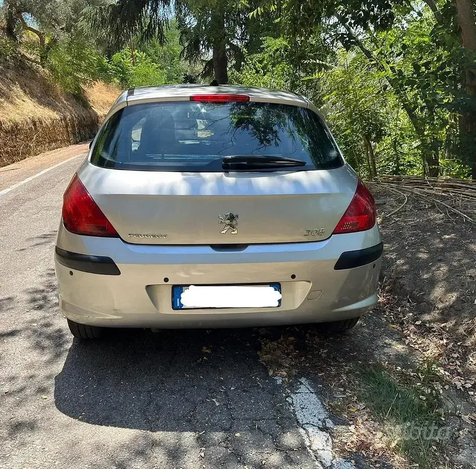 Usata Peugeot 308 2007 Grigio Utilitaria