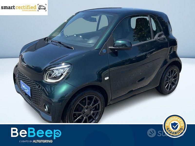 Nero metallizzato Usata 2022 Smart ForTwo Electric Drive Prime Tre volumi | 14.200 € (Ottimo prezzo) - Immagine 1/3