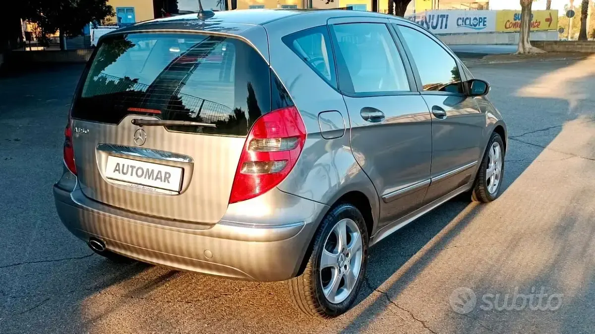 Usata Mercedes A150 Elegance 95 CV (69 kW) 2007 Grigio Berlina