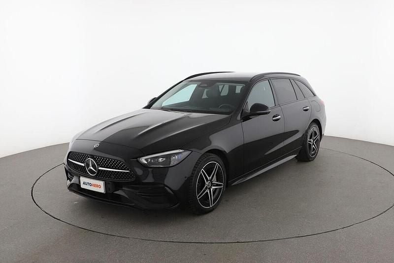 Usata Mercedes C300e AMG line 313 CV (230 kW) 2022 Nero