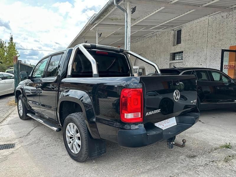 Usata VW Amarok Comfortline 204 CV (150 kW) 2018 Nero Pick-up