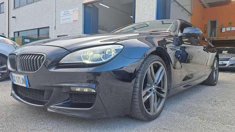 Usata BMW 640 M Sport 320 CV (235 kW) 2015 Nero "carbone" metallic perla Coupé