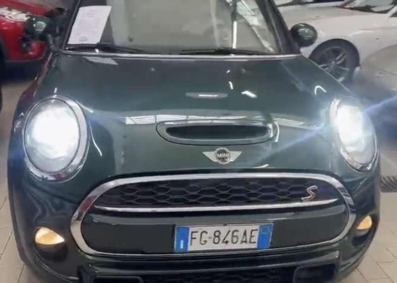 Usata Mini Cooper S Cabriolet 192 CV (141 kW) 2016 Verde Cabrio