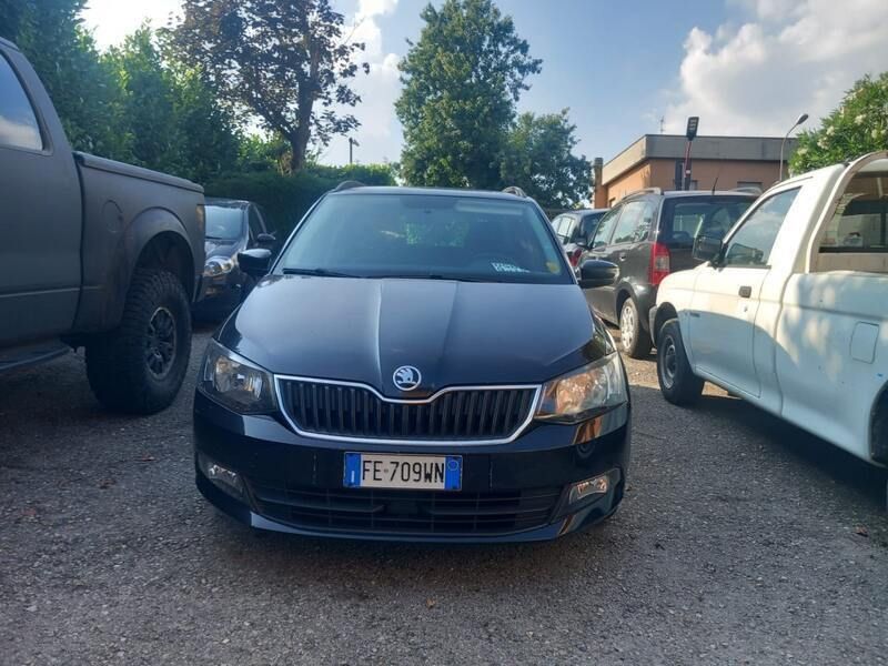 Usata Skoda Fabia Design Edition 90 CV (66 kW) 2016 Nero Utilitaria