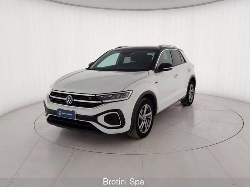 Usata VW T-Roc R-line 110 CV (80 kW) 2023 Bianco SUV