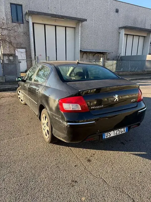 Usata Peugeot 407 109 CV (80 kW) 2008 Nero Berlina