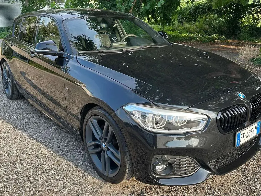 Usata BMW 116 M Sport 116 CV (85 kW) 2017 Nero Utilitaria