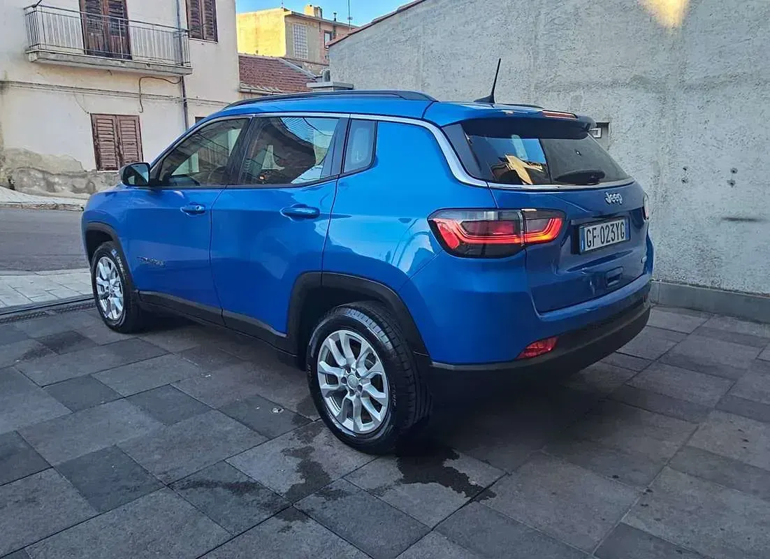 Usata Jeep Compass Longitude 131 CV (96 kW) 2021 Blu/azzurro SUV