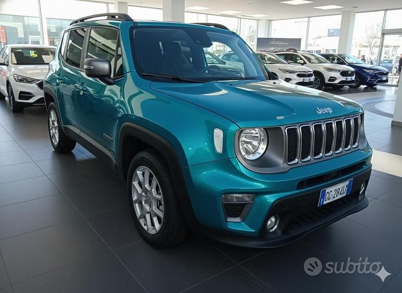 Verde Usata 2020 Jeep Renegade Limited SUV | 15.900 € (Buon prezzo) - Immagine 1/4