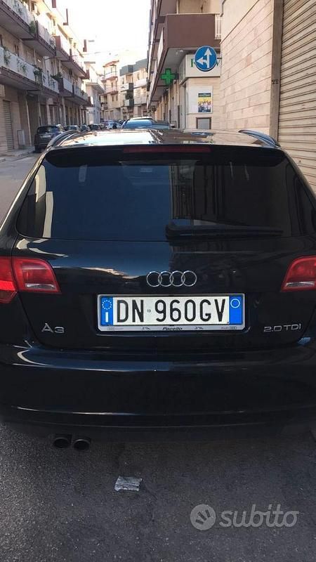 Usata Audi A3 Ambition 170 CV (125 kW) 2008 Nero Berlina