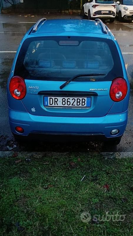 Usata Chevrolet Matiz 52 CV (38 kW) 2008 Blu Utilitaria