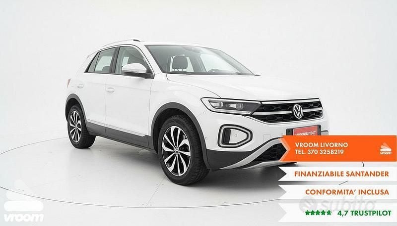 Brugt VW T-Roc Style 110 HK (80 kW) 2023 Hvid SUV