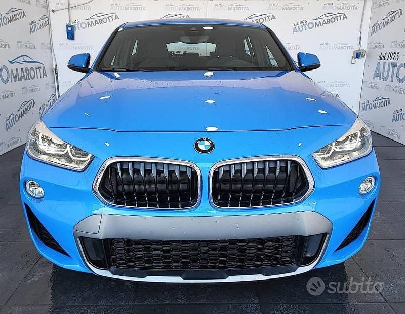Usata BMW X2 M Sport 192 CV (141 kW) 2019 Blu/azzurro SUV