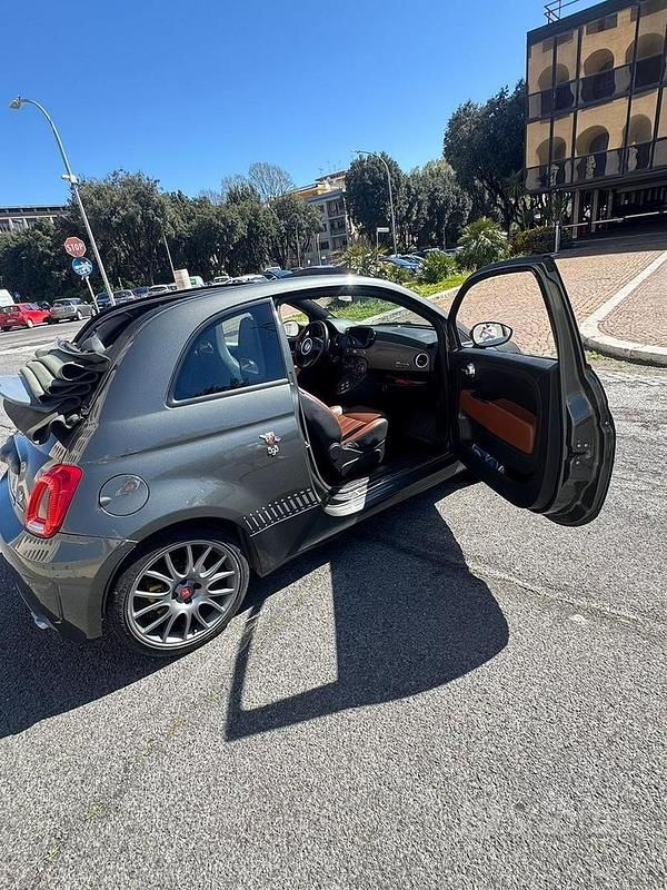 Usata Abarth 595 Competizione 180 CV (132 kW) 2015 Grigio Cabrio