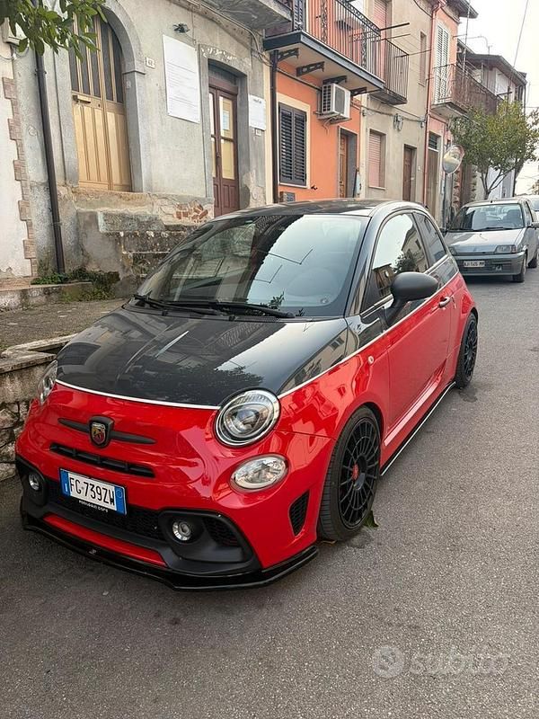 Usata Abarth 500 180 CV (132 kW) 2017 Rosso Berlina