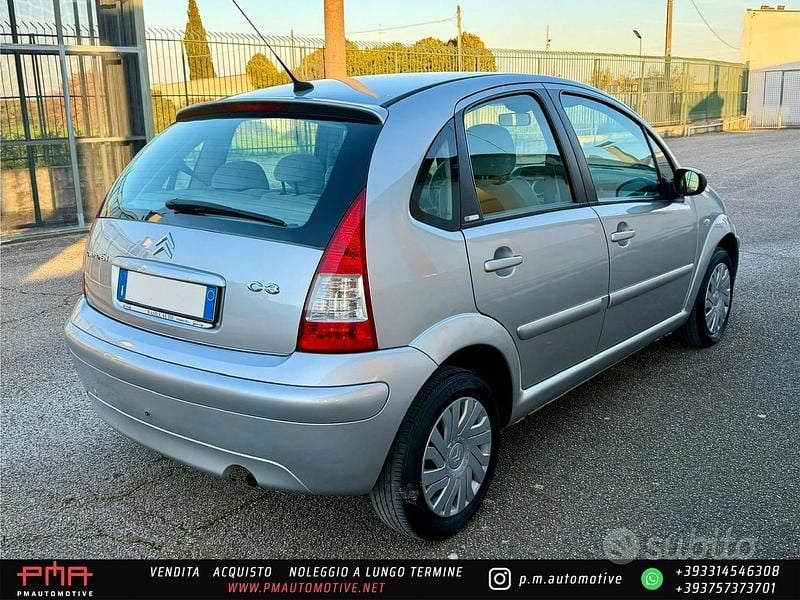 Usata Citroën C3 Exclusive 59 CV (43 kW) 2007 Grigio Berlina