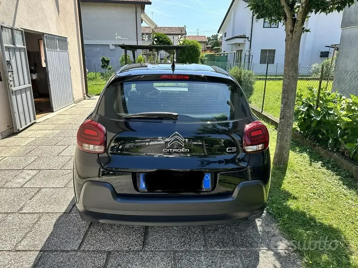 Usata Citroën C3 83 CV (61 kW) 2019 Nero Utilitaria