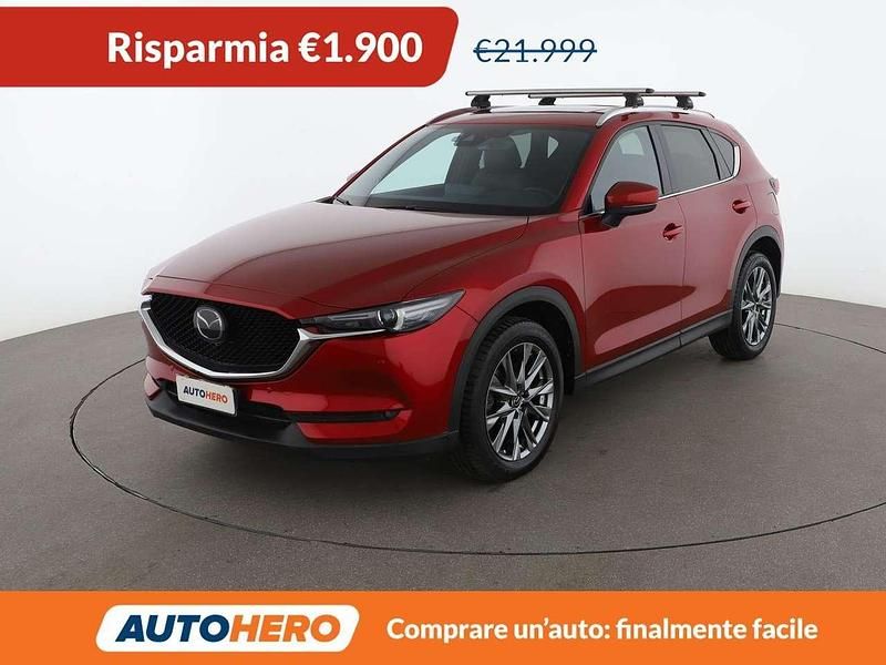 Usata Mazda CX-5 Signature 184 CV (135 kW) 2021 Rosso SUV