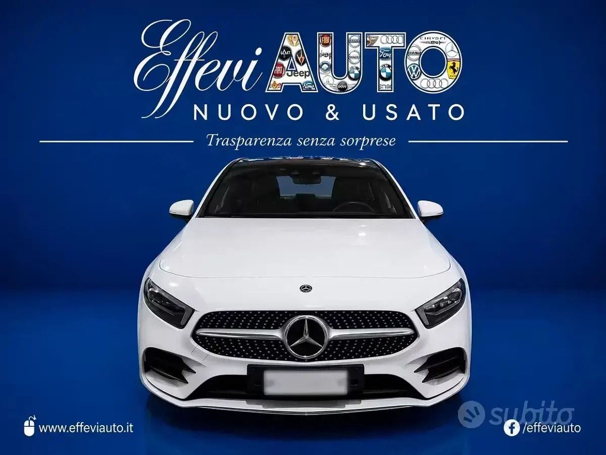Usata Mercedes A200 Premium 163 CV (119 kW) 2020 Bianco Berlina