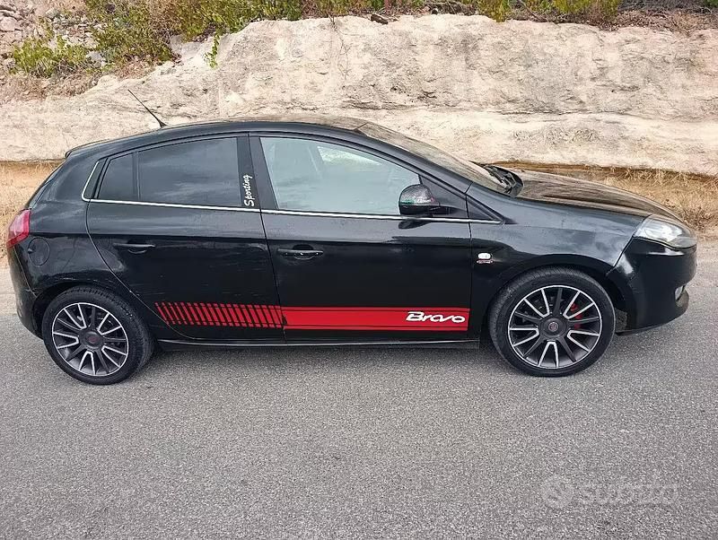 Usata Fiat Bravo 150 CV (110 kW) 2009 Nero Utilitaria