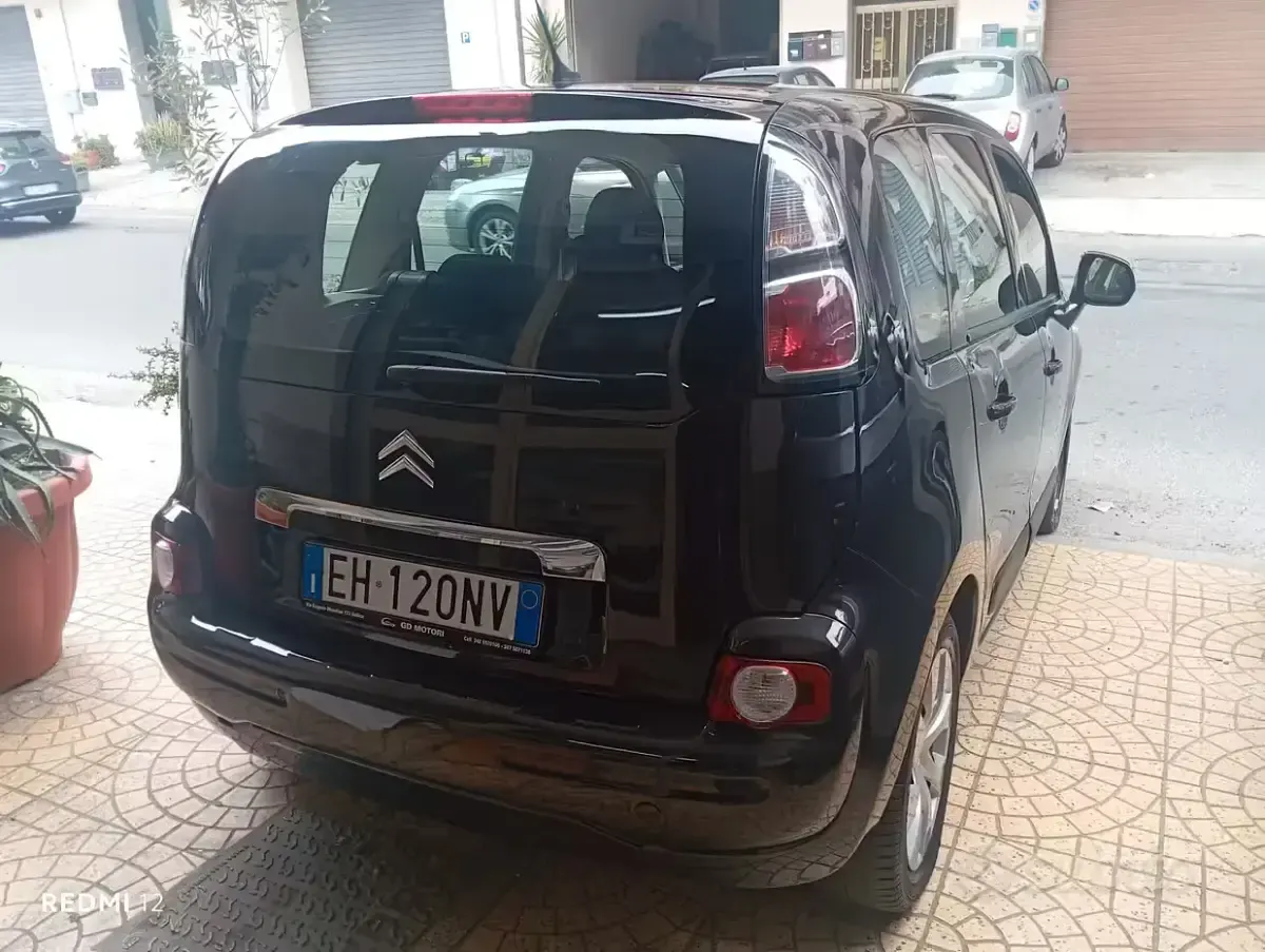 Usata Citroën C3 Picasso Exclusive 92 CV (67 kW) 2011 Nero Monovolume