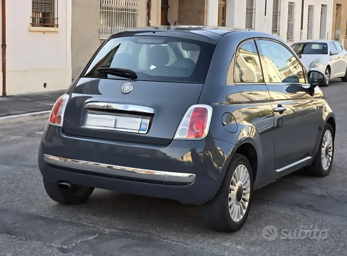 Usata Fiat 500 Sport 85 CV (62 kW) 2011 Grigio Utilitaria