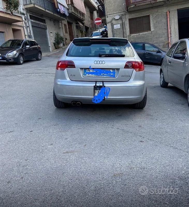 Usata Audi A3 Ambiente 170 CV (125 kW) 2007 Grigio Utilitaria