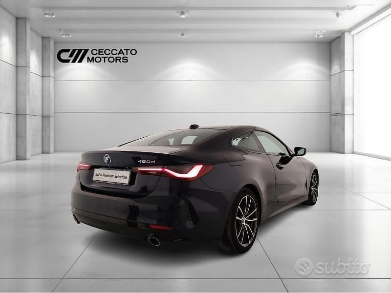 Usata BMW 420 M Sport 190 CV (139 kW) 2023 Blu Coupé