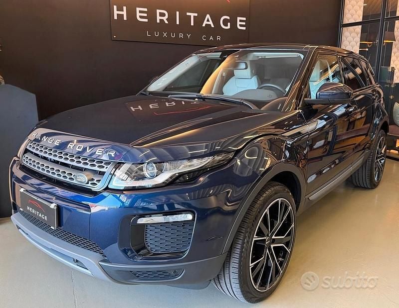 Usata Land Rover Range Rover evoque Pure 150 CV (110 kW) 2019 Blu SUV