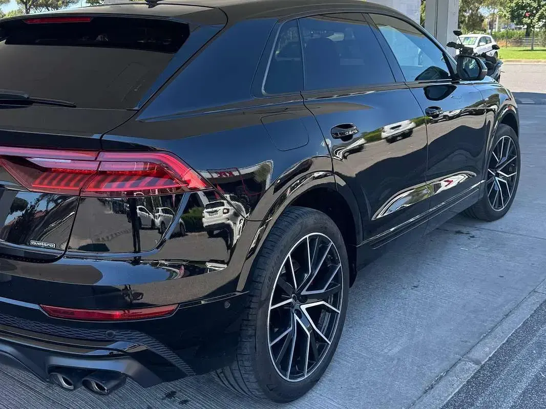 Usata Audi Q8 S-Line 340 CV (250 kW) 2021 Nero SUV