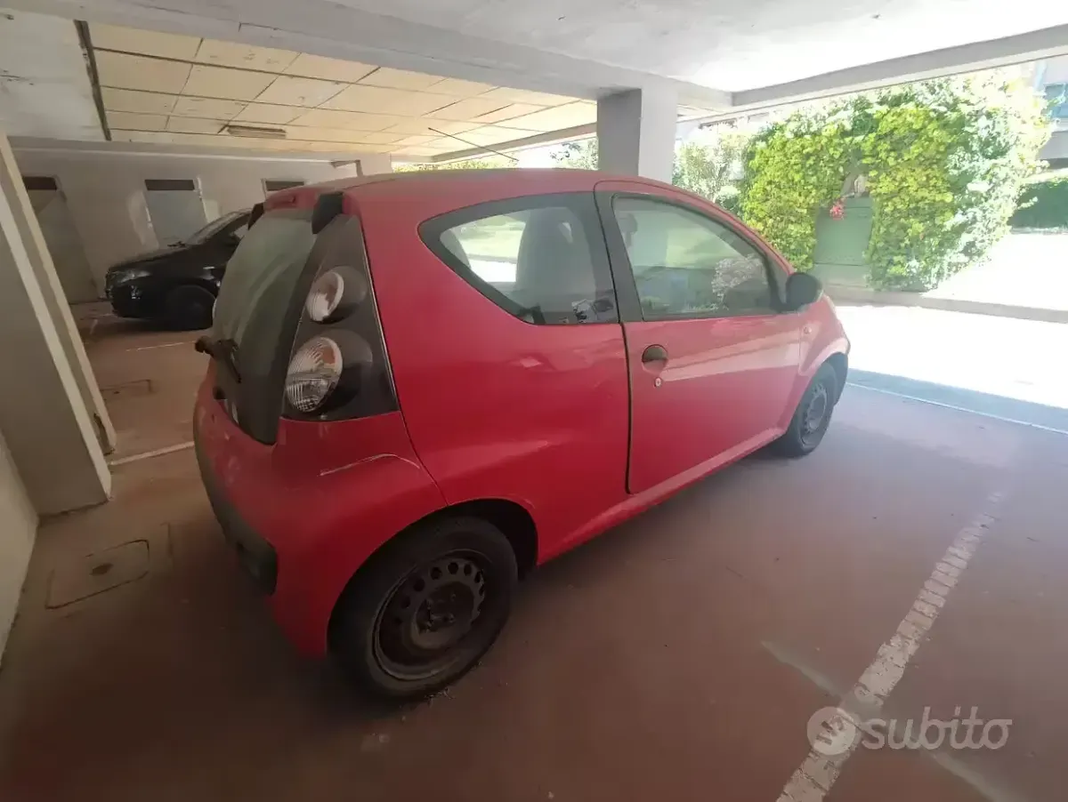 Usata Citroën C1 68 CV (50 kW) 2007 Rosso Utilitaria