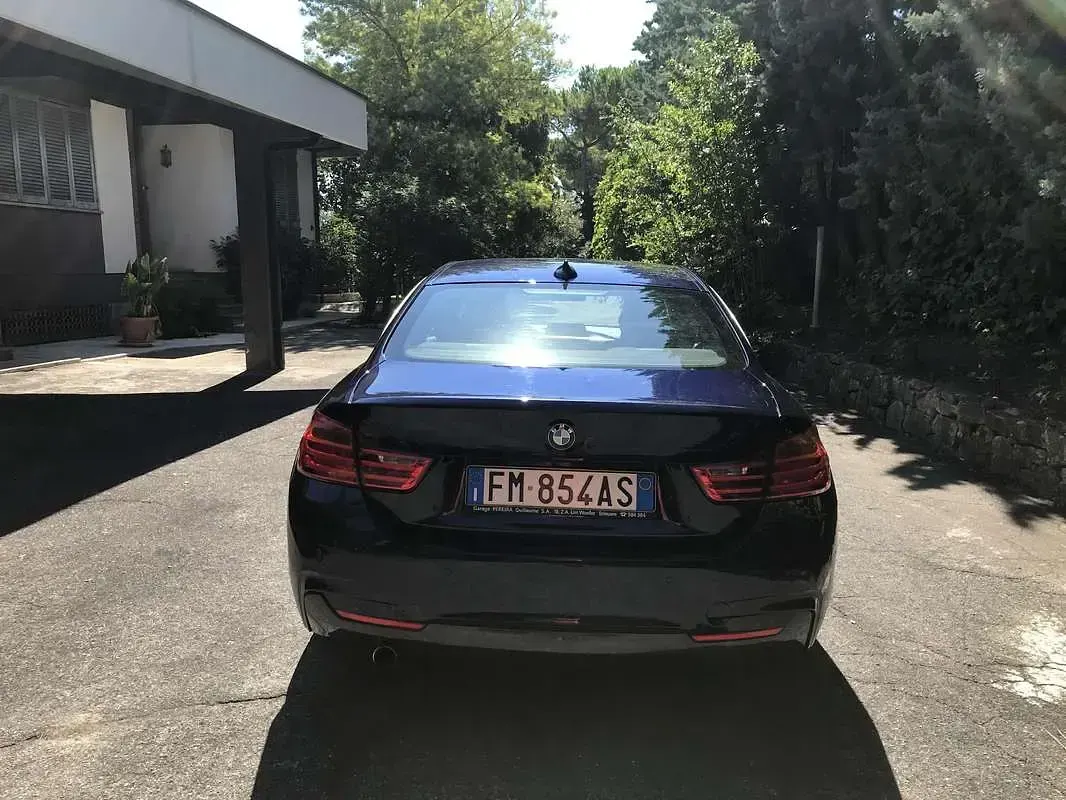 Usata BMW 420 Coupé M Sport 184 CV (135 kW) 2015 Blu/azzurro Coupé