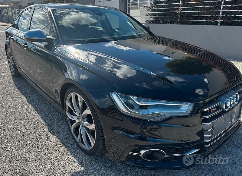 Usata Audi A6 S-Line 313 CV (230 kW) 2014 Nero Berlina