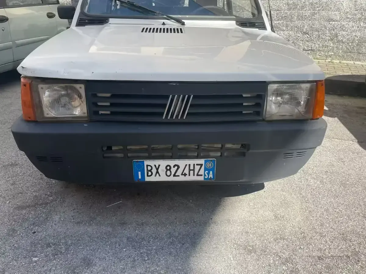 Usata Fiat Panda 54 CV (39 kW) 2001 Bianco Berlina