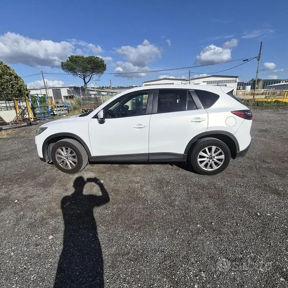 Usata Mazda CX-5 150 CV (110 kW) 2014 Bianco SUV