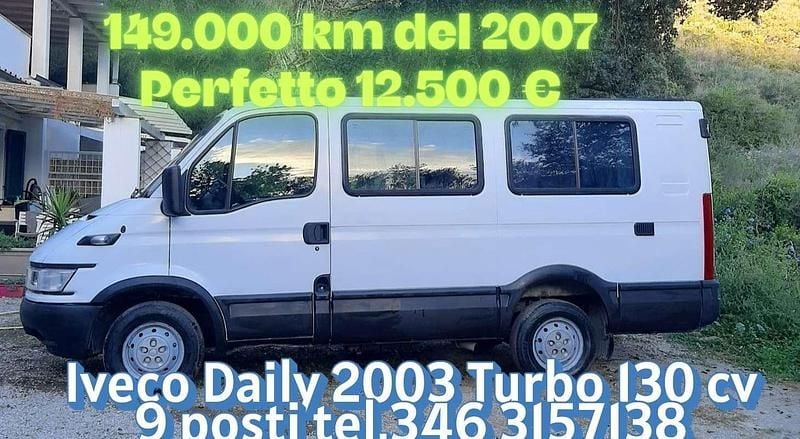 Usata Iveco Daily 131 CV (96 kW) 2007 Bianco Furgone