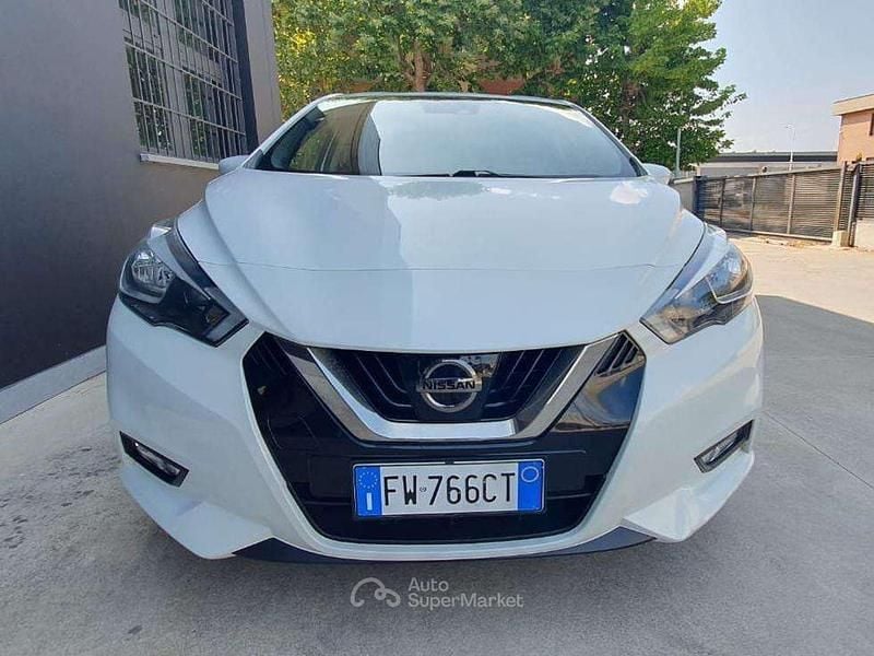 Usata Nissan Micra N-Connecta 90 CV (66 kW) 2017 Bianco Utilitaria