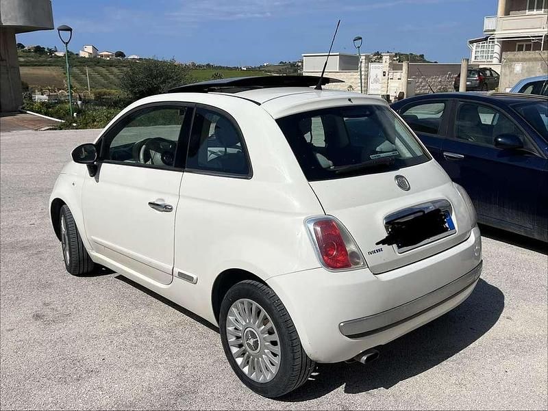 Usata Fiat 500 Lounge 69 CV (50 kW) 2009 Cabrio