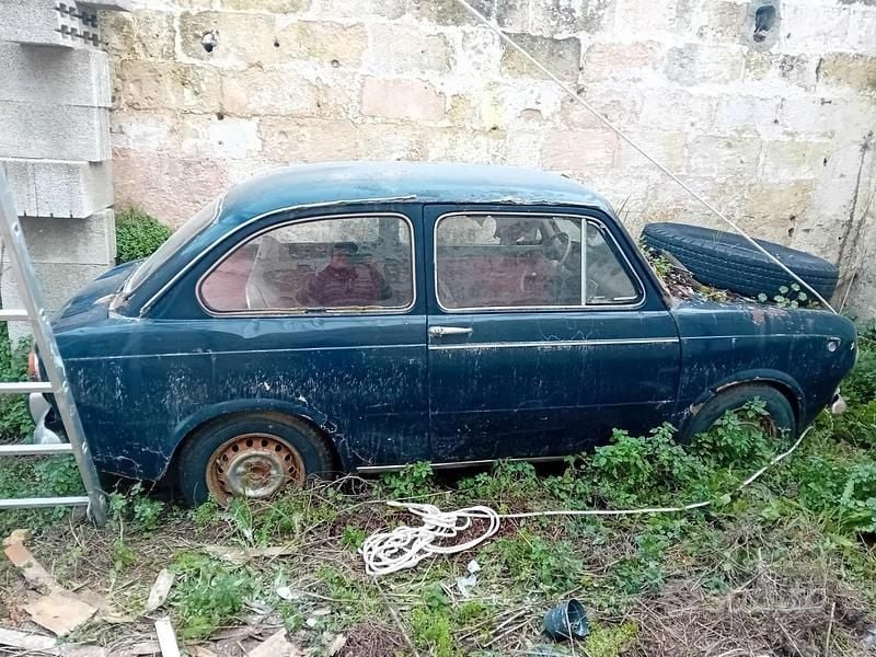 Usata Fiat 850 1960 Blu Utilitaria
