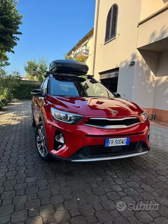 Usata Kia Stonic 110 CV (80 kW) 2018 Rosso SUV