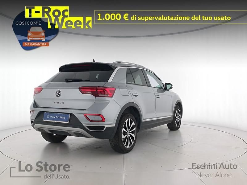 Usata VW T-Roc Style 150 CV (110 kW) 2023 Argento SUV