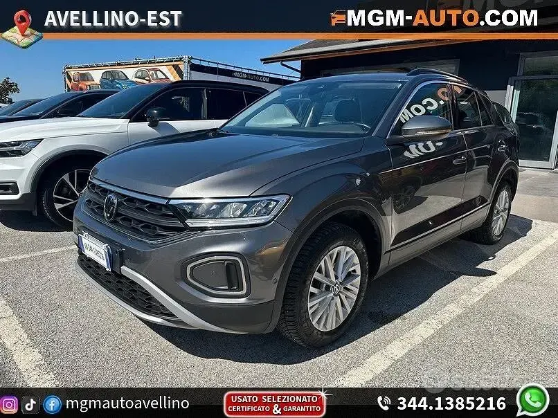 Usata VW T-Roc 150 CV (110 kW) 2022 Grigio SUV