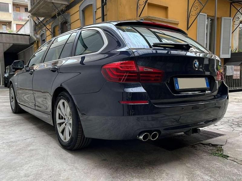 Usata BMW 520 Efficient Dynamics 184 CV (135 kW) 2014 Blu Station wagon