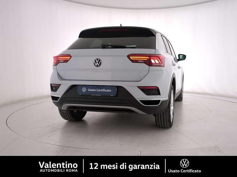 Usata VW T-Roc Advance 150 CV (110 kW) 2020 Grigio SUV