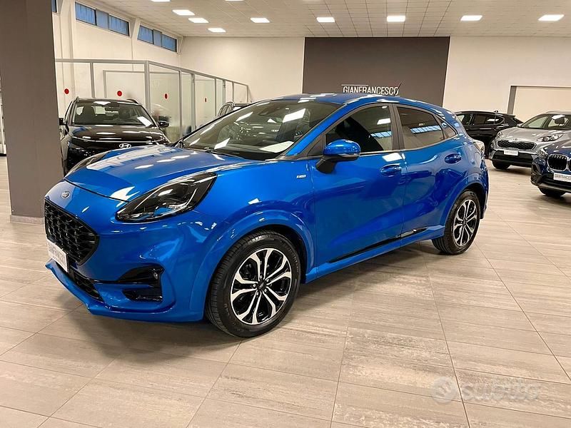 Usata Ford Puma ST-Line 125 CV (91 kW) 2021 Blu SUV
