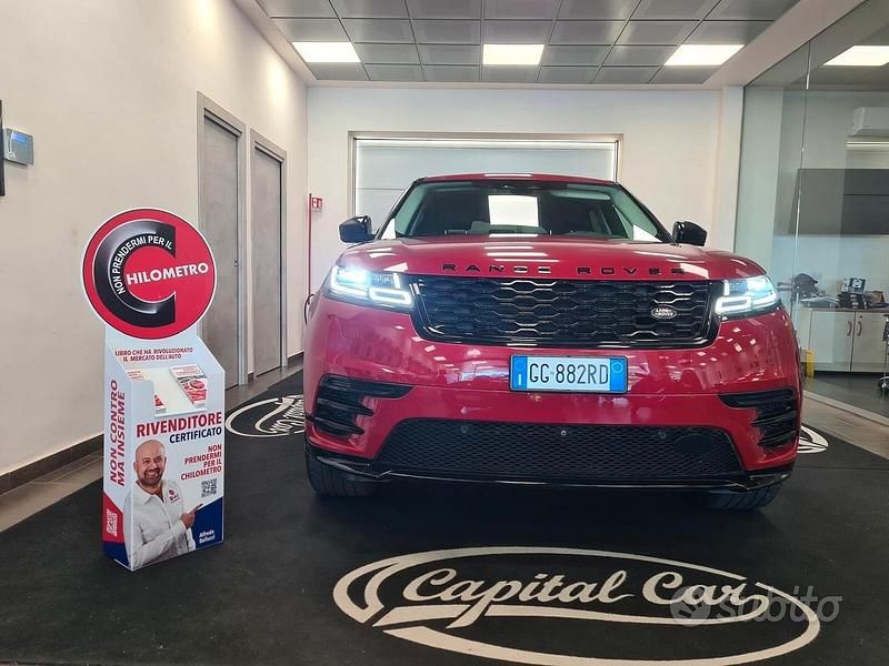Usata Land Rover Range Rover Velar R-Dynamic 204 CV (150 kW) 2021 Rosso SUV