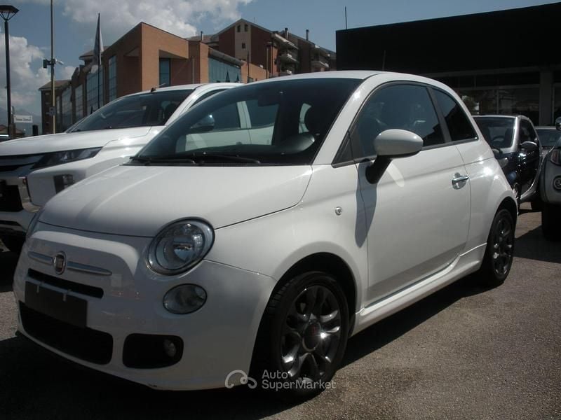 Usata Fiat 500S S 95 CV (69 kW) 2015 Bianco Utilitaria